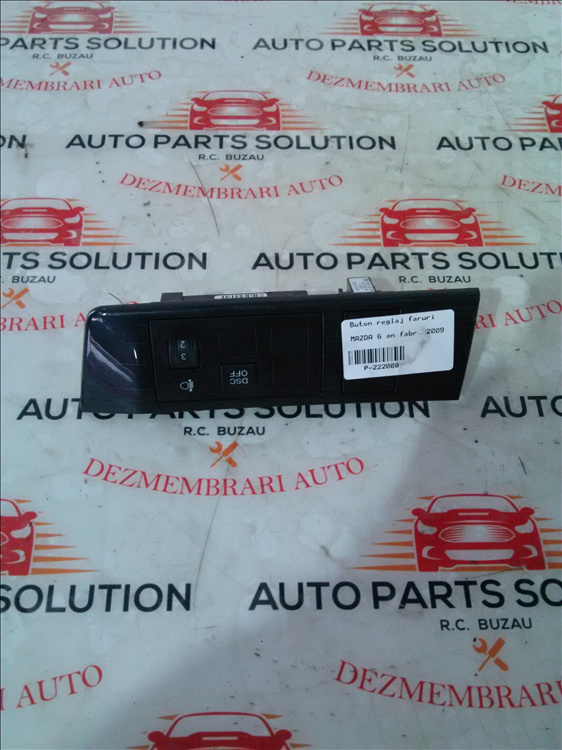 Buton reglaj faruri MAZDA 6 an fabr. 2009