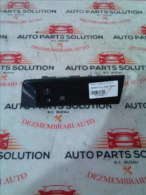 Buton reglaj faruri MAZDA 6 an fabr. 2009