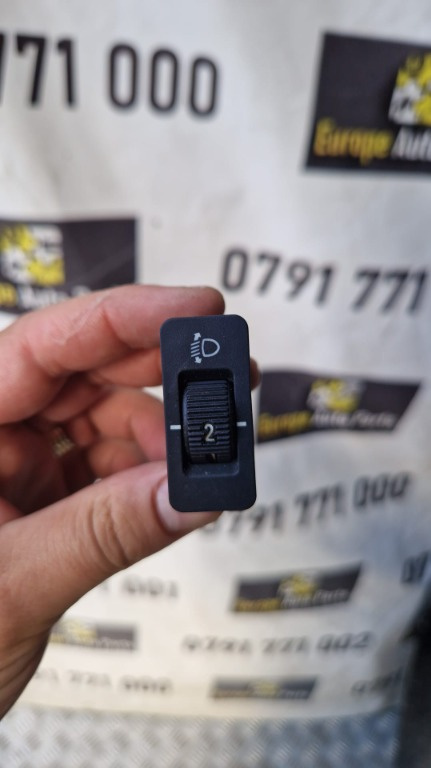 Buton reglaj faruri Mini Cooper an 2003 motor 1.6 B16A cod 6131-8360460
