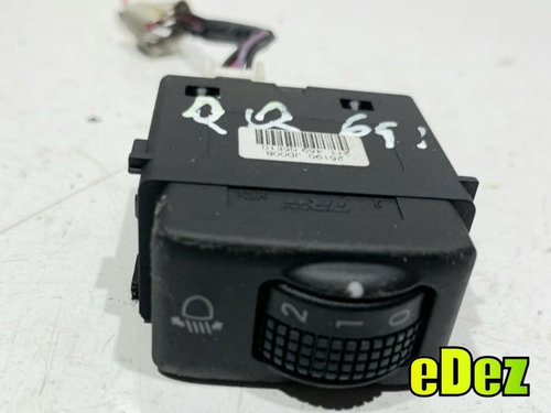 Buton reglaj faruri Nissan Qashqai facelift (2010-2013) [NJ10] 25190-JD00B