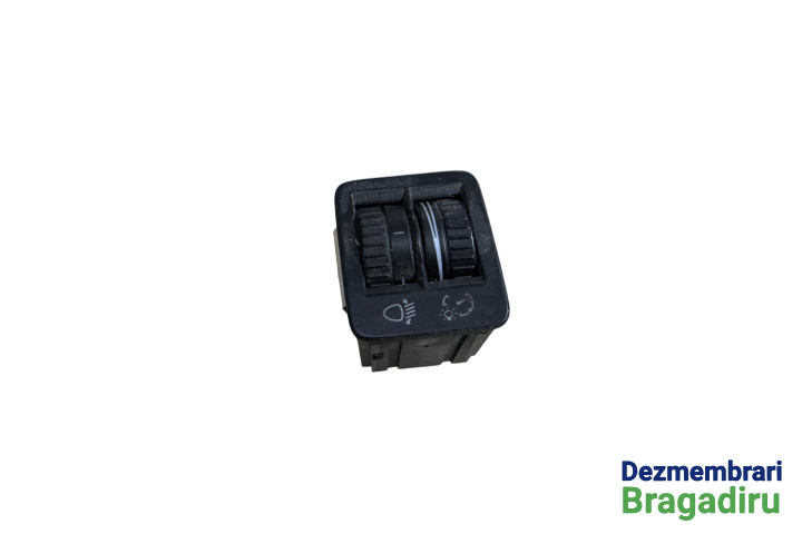 Buton reglaj faruri si intensitate lumini bord Volkswagen VW Passat B6 [2005 - 2010] Sedan 4-usi 2.0 TDI MT (140 hp) Cod motor: CBAB Cod cutie: KNS Cod culoare: LC9X