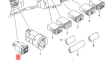 Buton reglaj faruri Volkswagen Golf 4 break 1.9 TD...