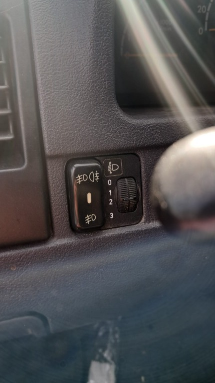 Buton reglaj lumini Mercedes Vito W638 an fabricatie 2002