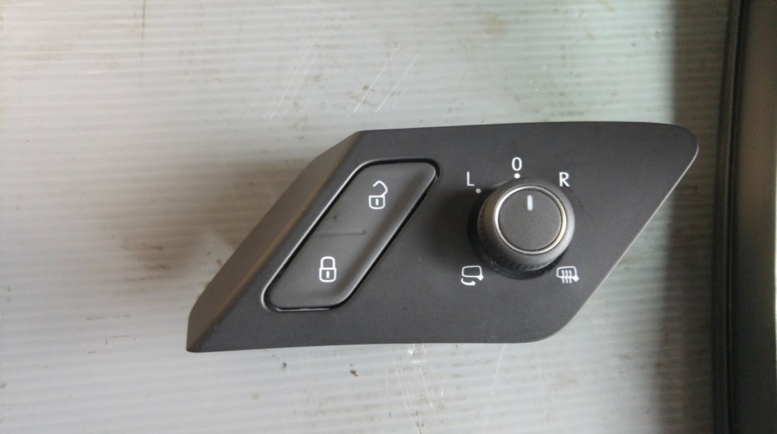 Buton reglaj noglinzi cu buton blocare-deblocare usi vw golf 7 hatchback 5g0959565ag 5g0962125a