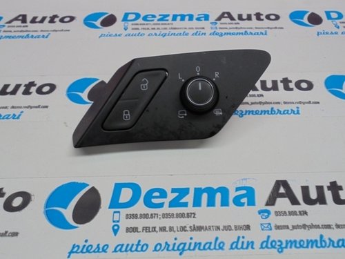 Buton reglaj oglinda, 5G0959565M, Volkswagen Golf 7 (5G) 2.0tdi (id:149216)