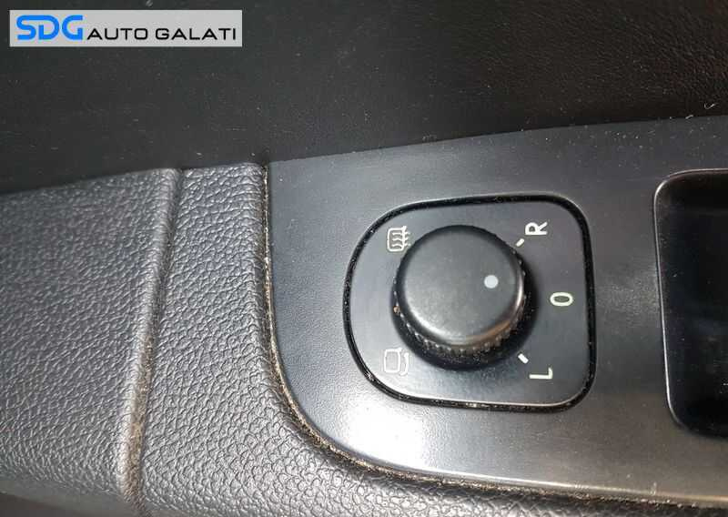 Buton Reglaj Oglinzi Electrice cu Pliere Rabatare Skoda Superb 2 2008 - 2015