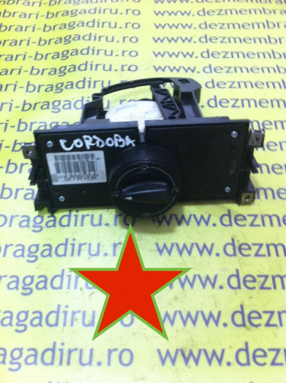Buton reglaj ventilatie Seat Cordoba [facelift] [1999 - 2003] Coupe 1.9 TDi MT (90 hp) (6K2)
