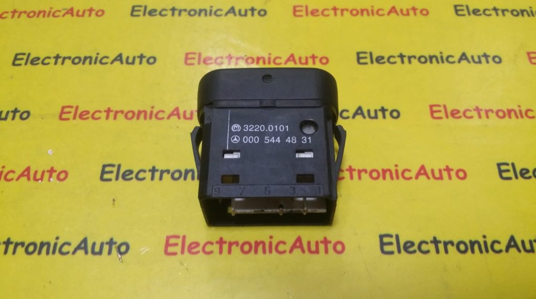 Buton Reglare Faruri Mercedes, 0005444831, 32200101