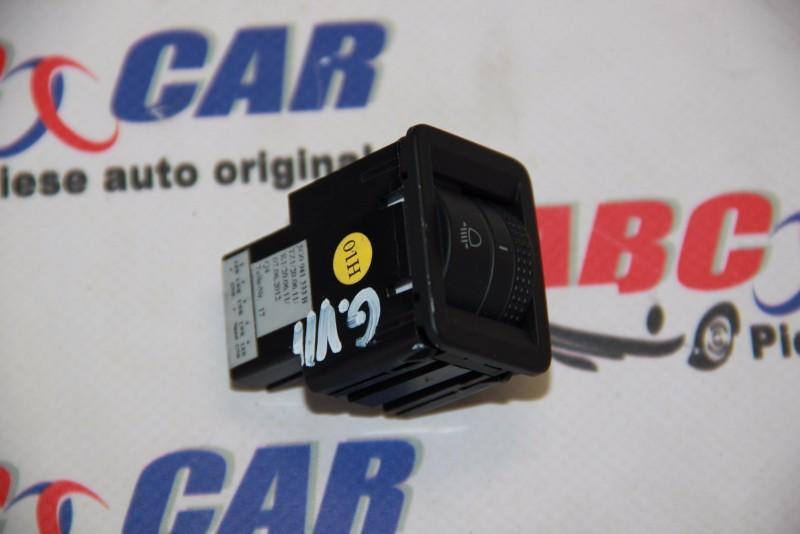 Buton reglare faruri Volkswagen Golf 7 facelift 2017-2020 5G0941333B