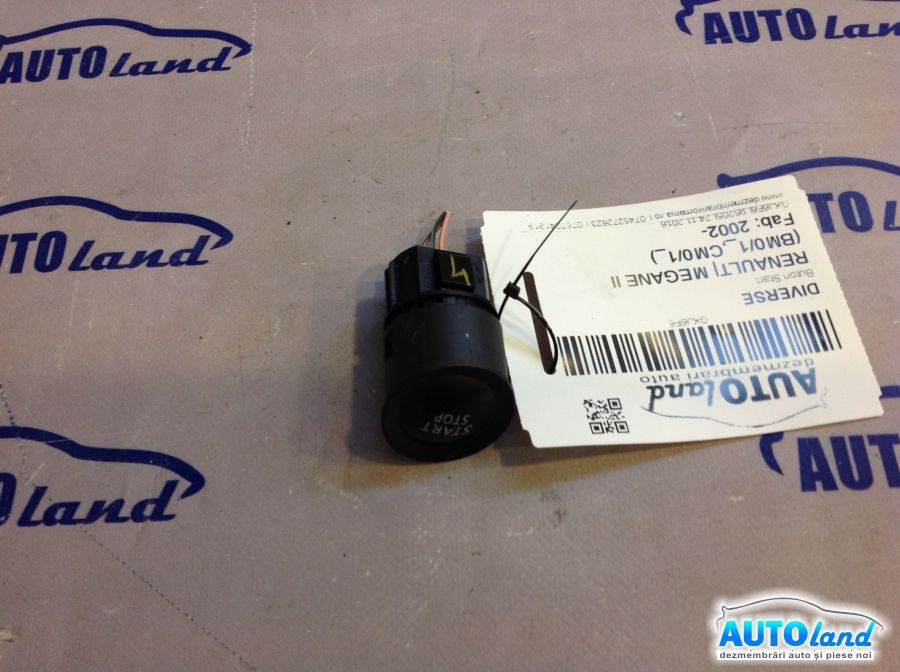 Buton Start Renault MEGANE II BM0/1 ,CM0/1 2002