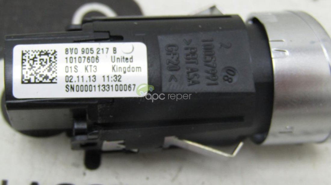 Buton Start - Stop Audi A3 8V cod 8v0905217B