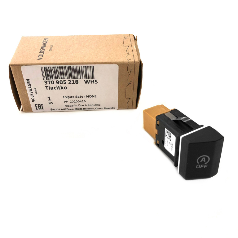 Buton Start-Stop Auto Hold Oe Skoda Superb 2 2008-2015 3T0905218WHS