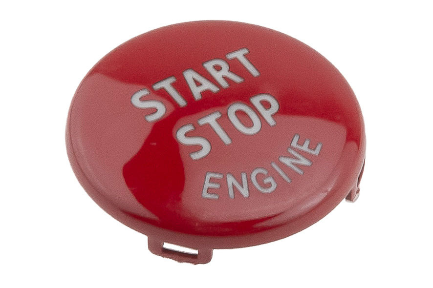Buton start/stop, BMW 3 E90/E91/E92/E93 2004-,X1 E84 2009-/COLOR:RED/
