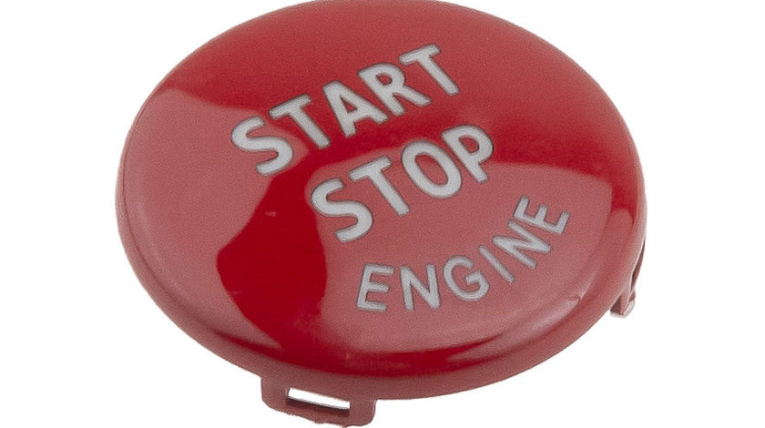 Buton start/stop, BMW 3 E90/E91/E92/E93 2004-,X1 E84 2009-/COLOR:RED/