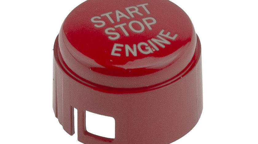Buton start/stop, BMW 5 F10/F11 2009-,7 F01/F02 2008-,6 F12 2010-,6 COUPE F13 2011-/NOT FITS THE SWITCH WITH AUTOMATIC START/OFF-COLOR:RED/