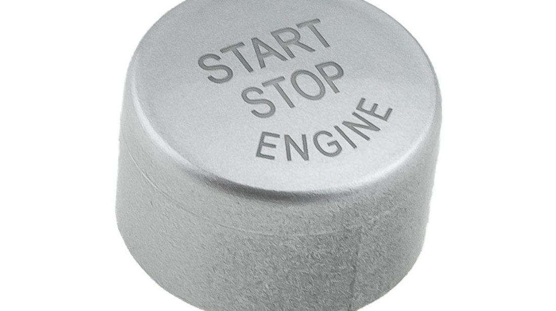 Buton start/stop, BMW 5 F10/F11 2009-,7 F01/F02 2008-,6 F12 2010-,6 COUPE F13 2011-/FITS THE SWITCH WITH AUTOMATIC START/OFF-COLOR:SILVER/