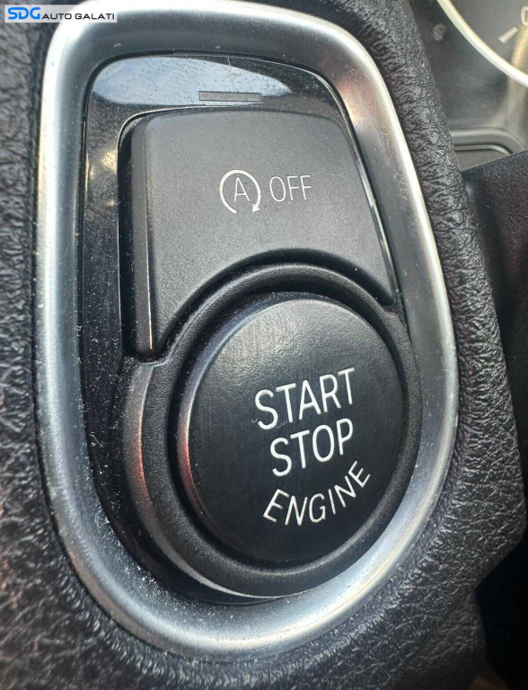 Buton Start Stop BMW Seria 1 F20 F21 118 120 2.0 D N47 2011 - 2018 Cod 9250734 925073402 [C9543]