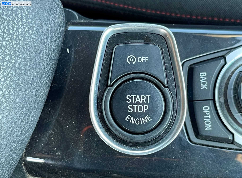 Buton Start Stop BMW Seria 1 F20 F21 118 120 2.0 D N47 2011 - 2018 Cod 9250734 925073402 [C7500]