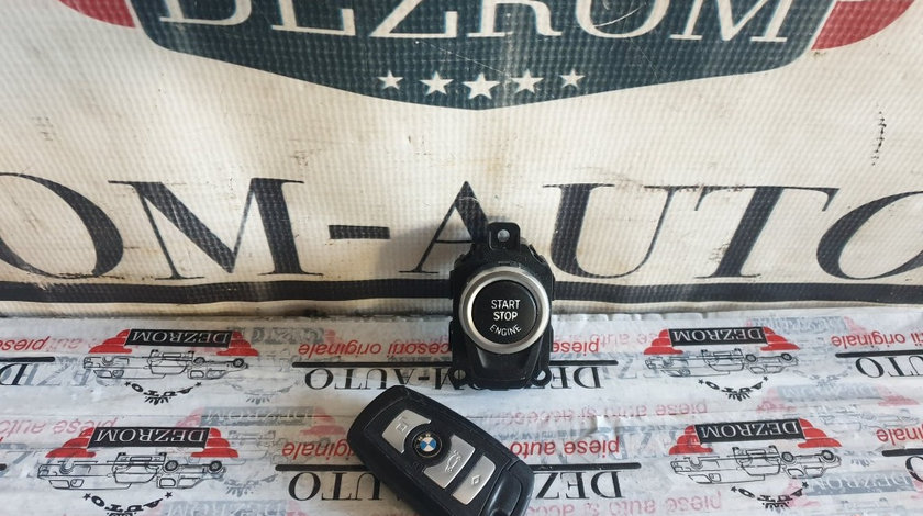 Buton start-stop cu cheie BMW Seria 5 Touring F11 cod piesa : 9229565-01