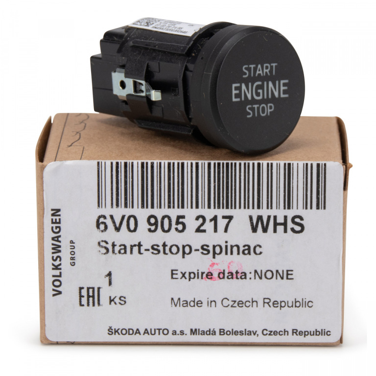 Buton Start-Stop Oe Skoda Fabia 3 NJ3 2014→ 6V0905217WHS