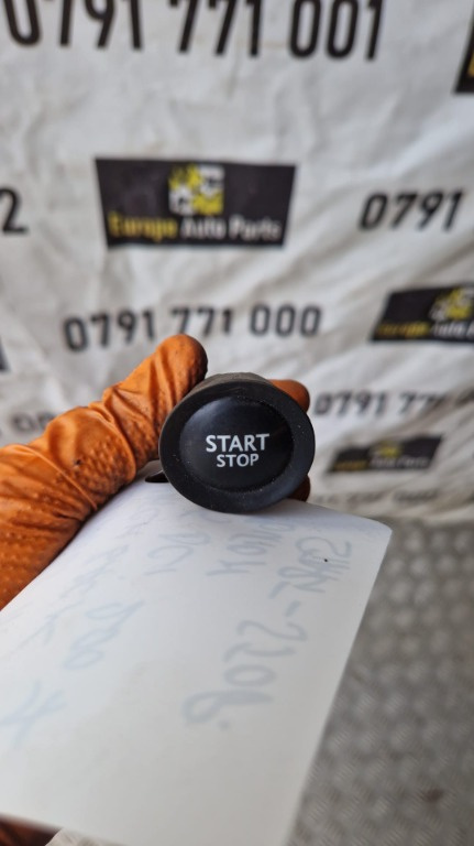 Buton start stop Renault Megane 2 an fabricatie 2007