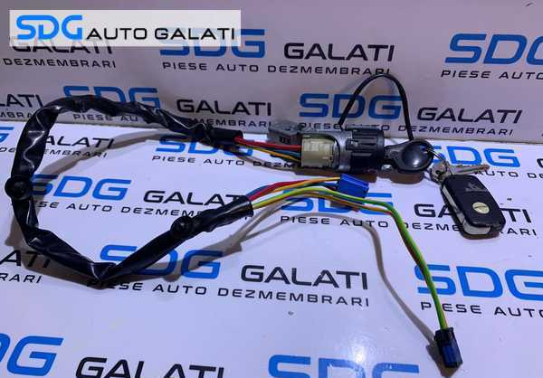 Butuc Contact Complet cu Cheie Citroen C5 2001 - 2007 Cod 9648445180