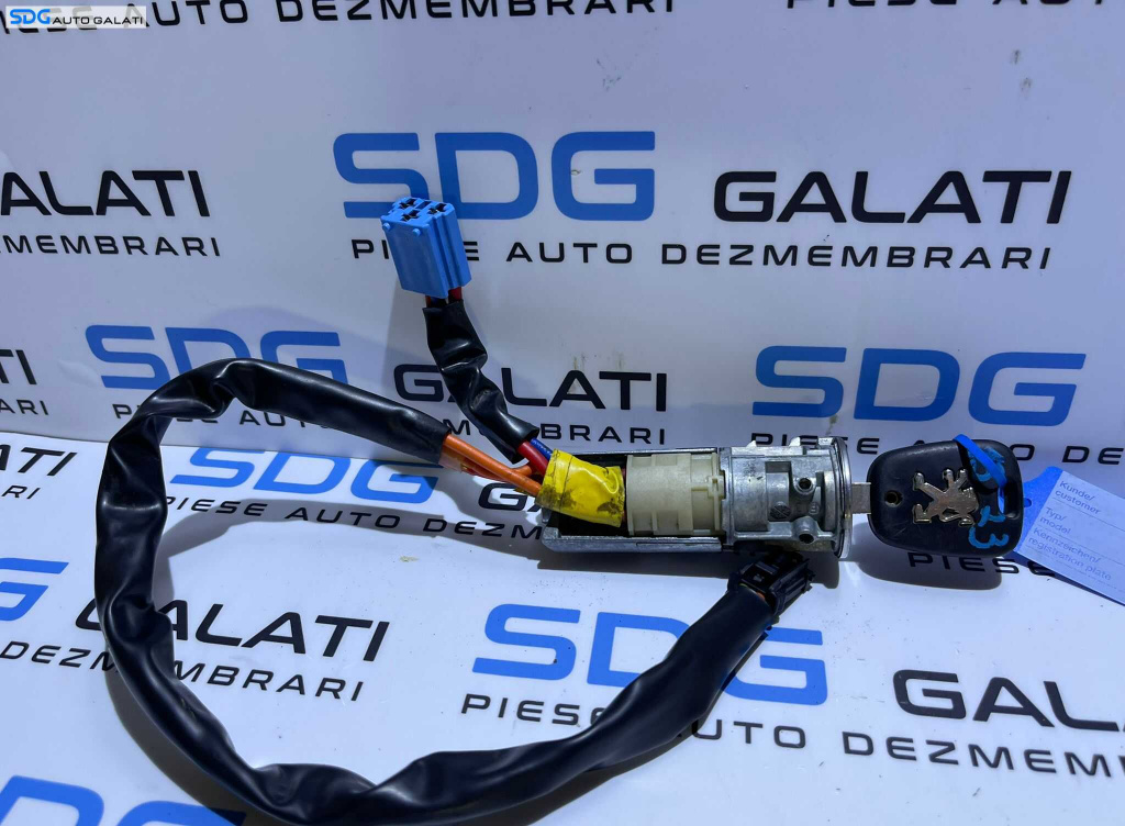 Butuc Contact Pornire cu Cheie Peugeot 206 1998 - 2012 Cod N0501539 [B4247]