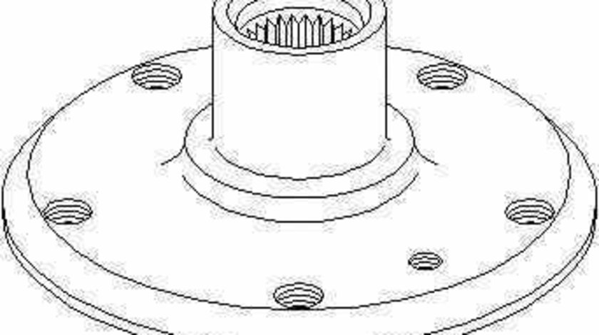 Butuc roata BMW 3 cupe E36 TOPRAN 500 869