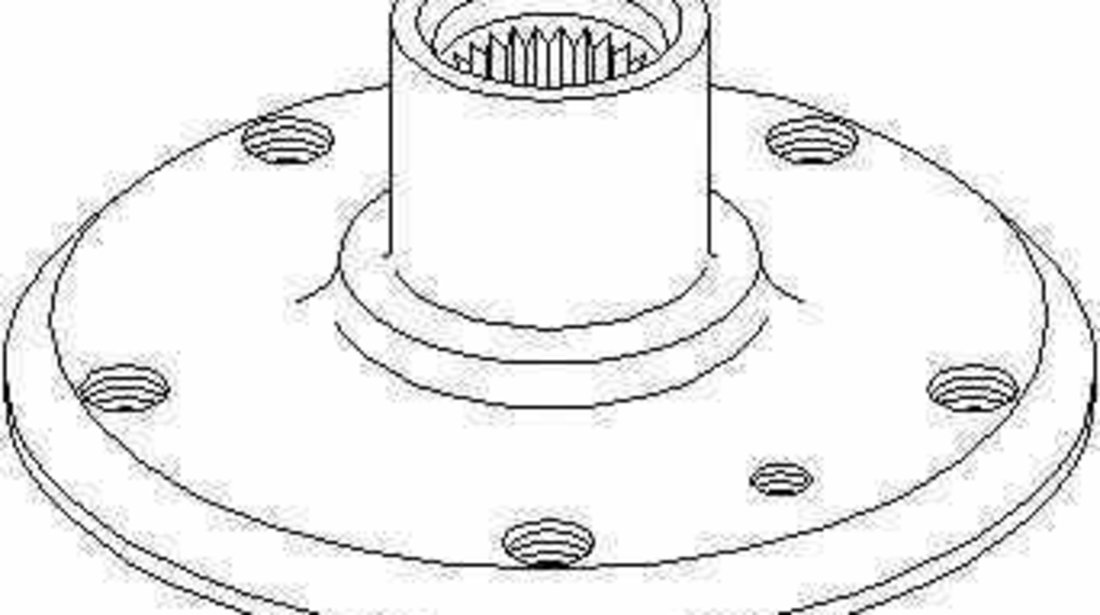 Butuc roata BMW 3 cupe E46 TOPRAN 500 869