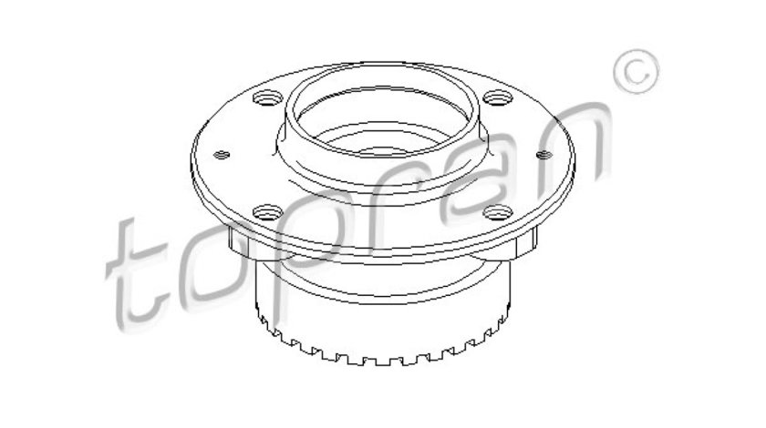 Butuc roata PEUGEOT 306 hatchback 7A 7C N3 N5 Producator TOPRAN 722 253