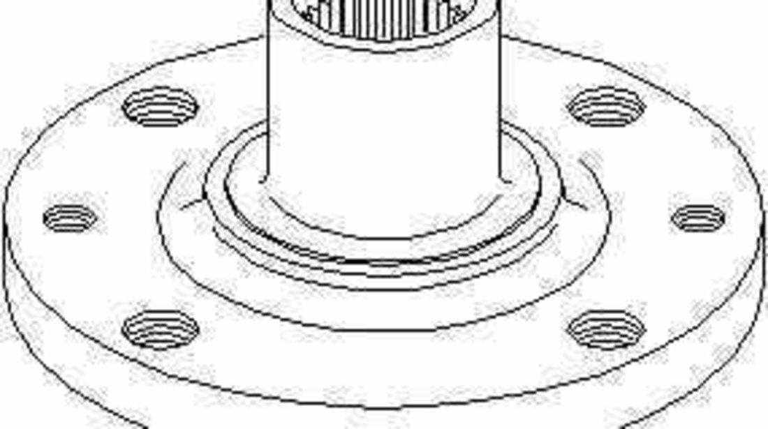 Butuc roata RENAULT MEGANE I BA0/1 TOPRAN 700 148