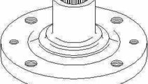 Butuc roata RENAULT THALIA I LB0/1/2 TOPRAN 700 63...