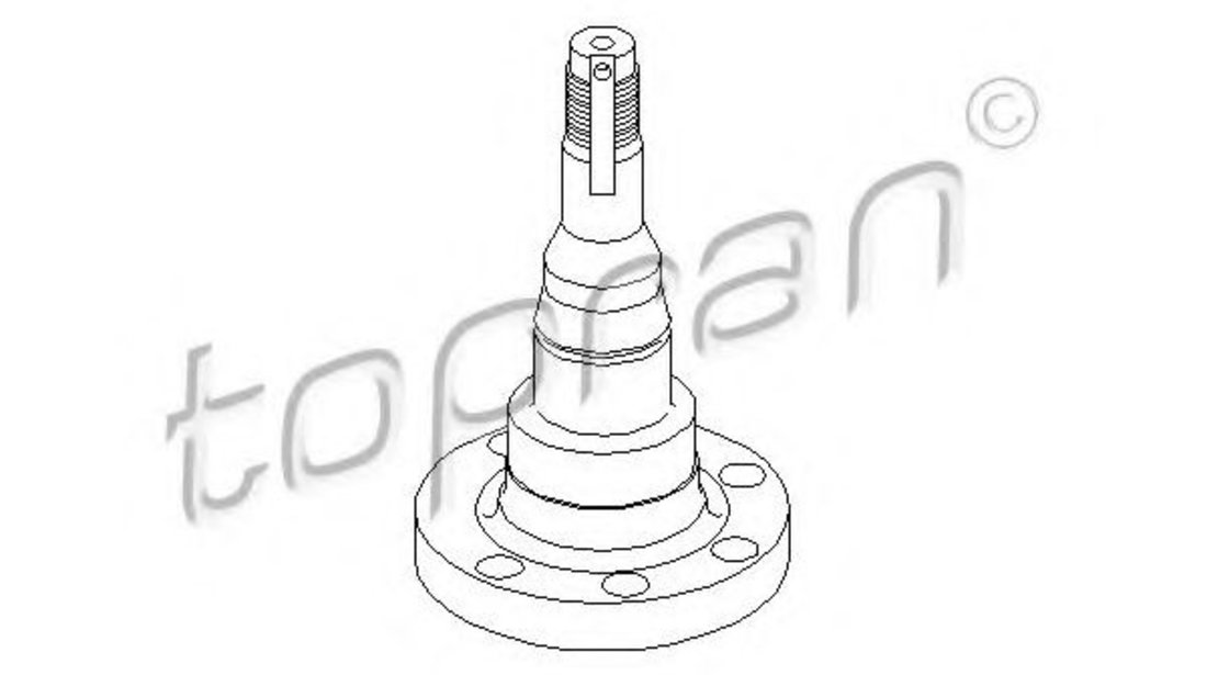 Butuc roata SEAT AROSA (6H) (1997 - 2004) TOPRAN 103 511 piesa NOUA