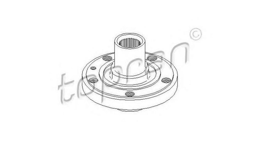 Butuc roata Volkswagen VW TRANSPORTER / CARAVELLE Mk IV bus (70XB, 70XC, 7DB, 7DW) 1990-2003 #2 107952