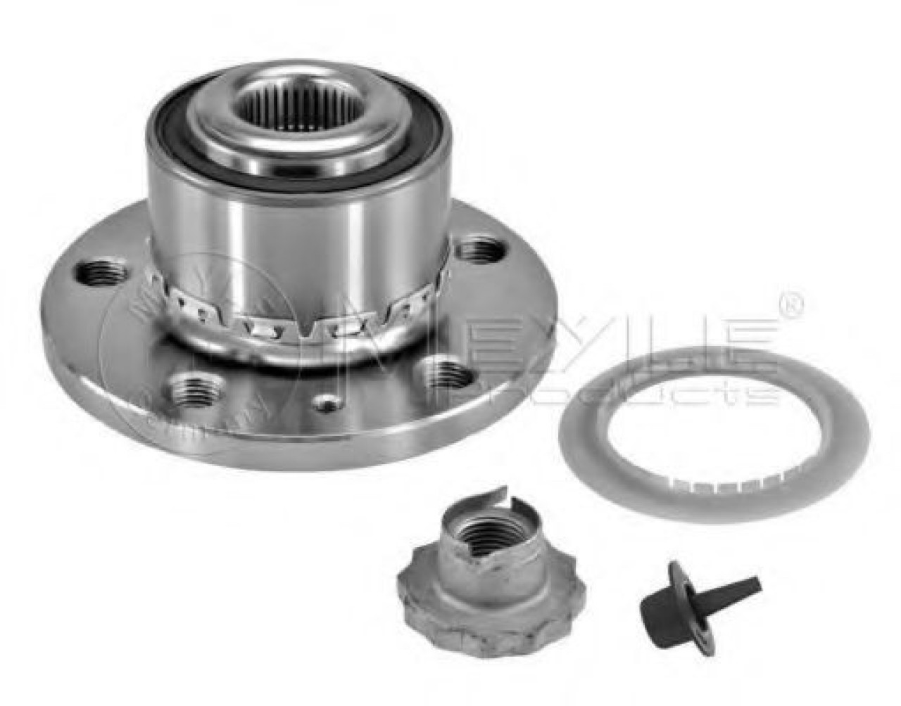Butuc roata VW FOX (5Z1, 5Z3) (2003 - 2016) MEYLE 100 652 0001 piesa NOUA