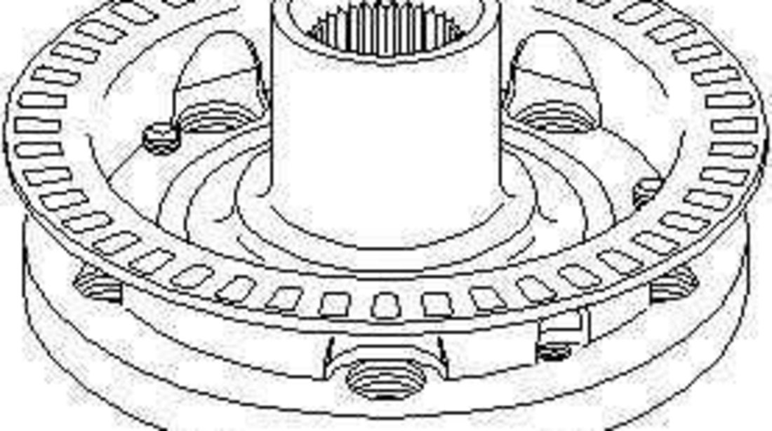 Butuc roata VW NEW BEETLE (9C1, 1C1) TOPRAN 108 950 cod intern: VA1799