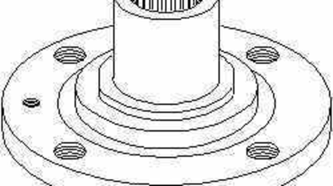 Butuc roata VW PASSAT 32 TOPRAN 104 186