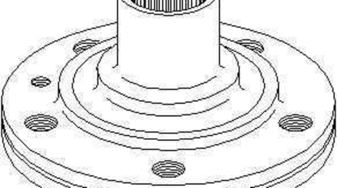 Butuc roata VW SHARAN (7M8, 7M9, 7M6) TOPRAN 108 637 cod intern: VA1808