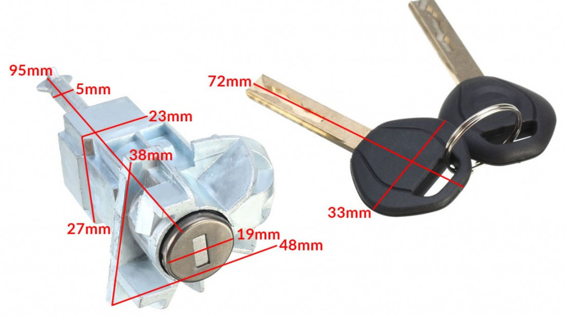 Butuc Usa Cu 2 Chei Am Bmw Seria 3 E46 1998-2005 EZC-BM-004