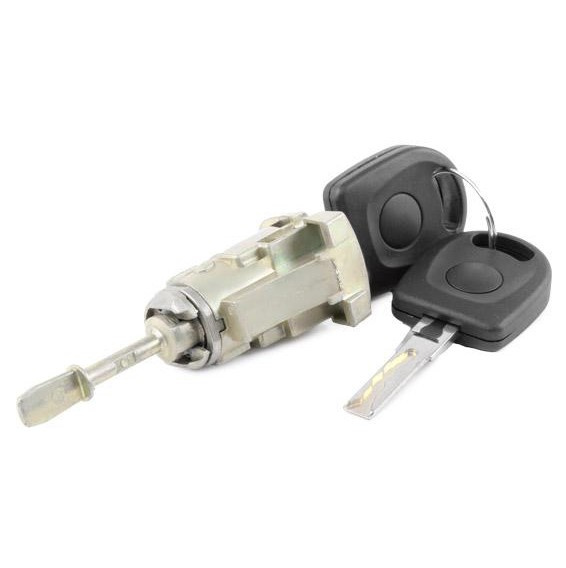 Butuc Usa Fata Stanga + 2 Cheie Am Volkswagen Lupo 1998-2005 3B0837167D