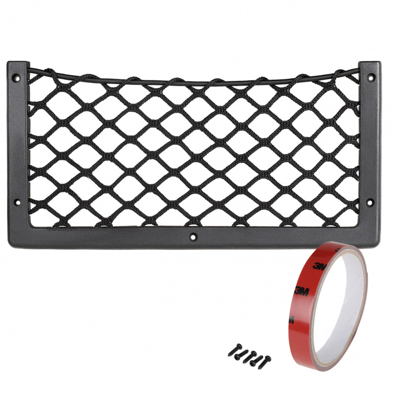 Buzunar Organizator Depozitare Tip Plasa 415 x 210mm Negru Alca 515320
