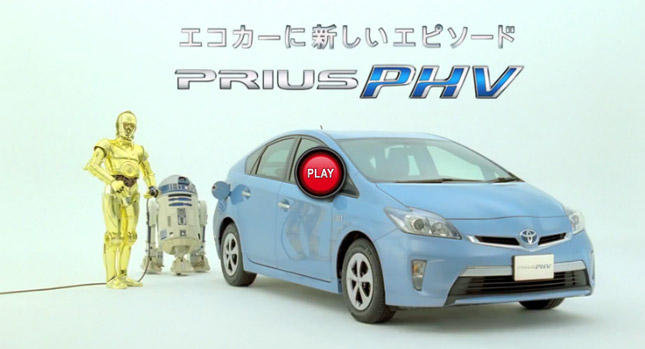 C-3PO si R2-D2 promoveaza noua Toyota Prius