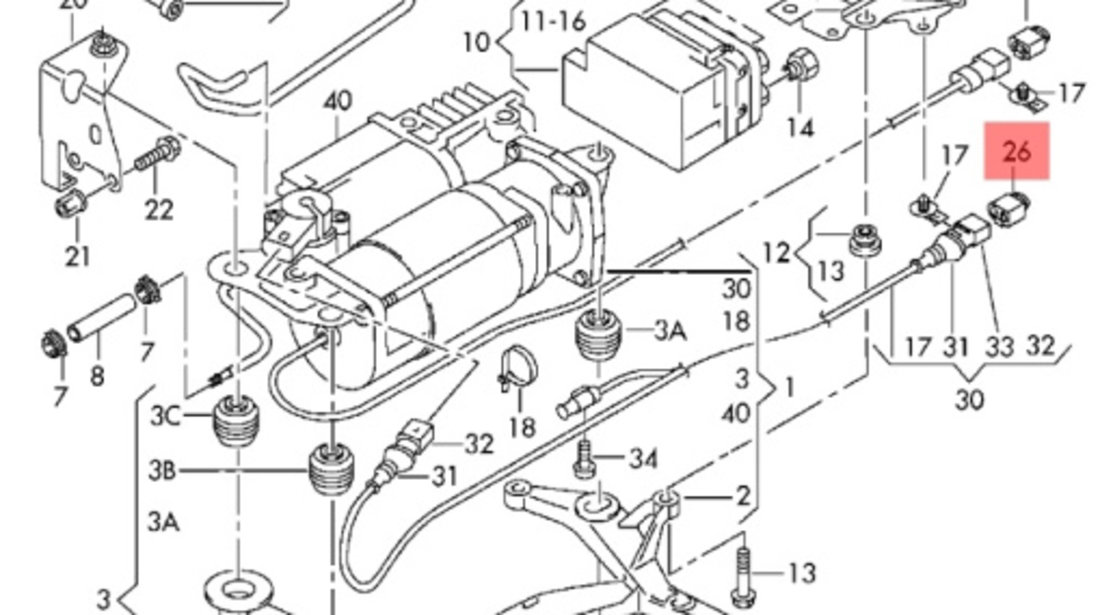 Cablaj broasca capota motor Volkswagen Golf 4 (1J1) Hatchback 2003 1.9 TDI OEM 4B0973812