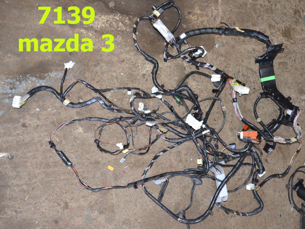 Cablaj instalatie intern + portiere Mazda 3 1.6 TDCI 80kw 2006