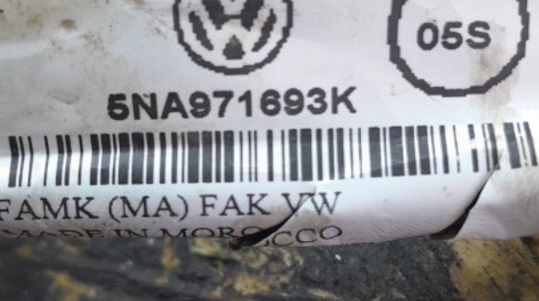 Cablaj instalatie usa stanga fata 5na971693k Volkswagen VW Tiguan 2 [2016 - 2020]