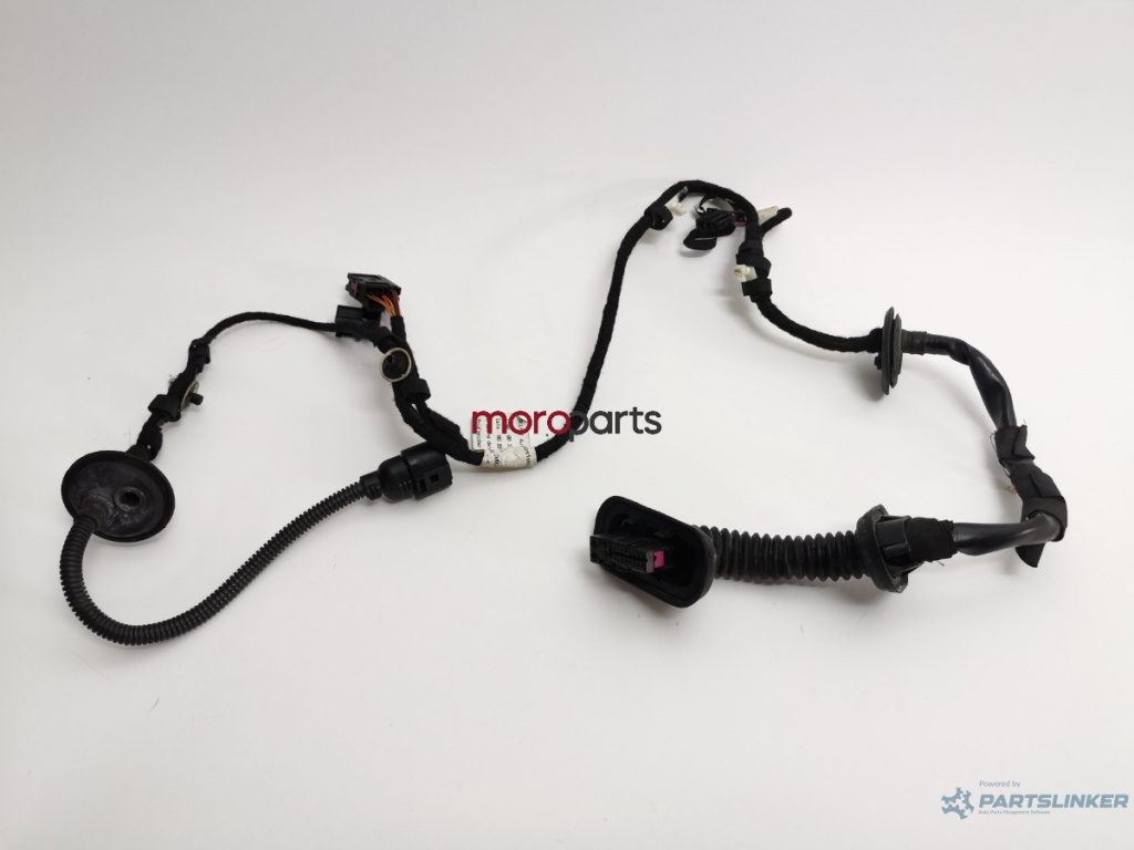 Cablaj portiera stanga spate AUDI A8 II (4E2, 4E8) [ 2002 - 2010 ], AUDI A8 III (4H2, 4H8, 4HC, 4HL) [ 2009 - 2018 ] VAG OEM 4E0971687