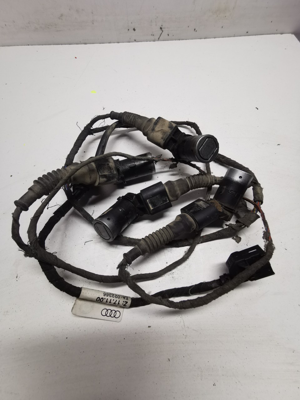 Cablaj senzori parcare spate Audi A4 B6 cu cablaj instalație electrica bara spate