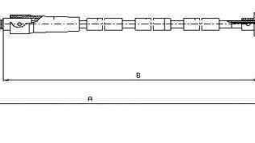 Cablu acceleratie AUDI A3 (8L1) LINEX LIN032010