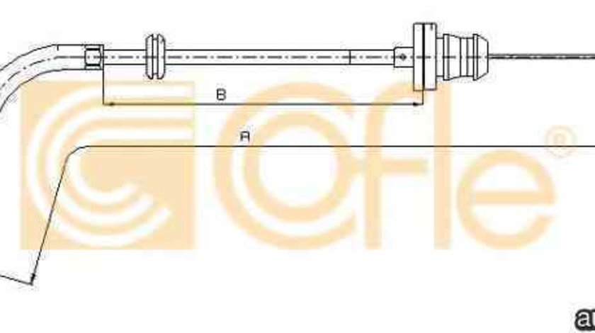 Cablu acceleratie AUDI A6 (4B2, C5) LINEX LIN142137