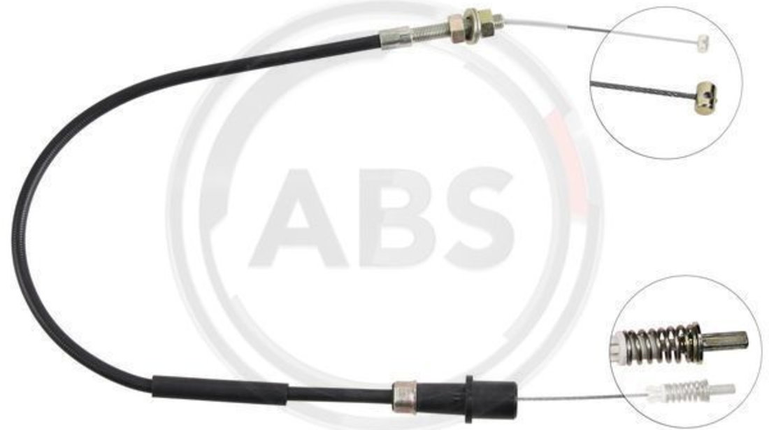 Cablu acceleratie fata (K33420 ABS) OPEL,VAUXHALL